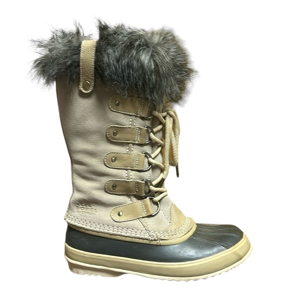 Sorel Joan‎ of Arctic Boots Women’s 7 Waterproof Warm Winter Outdoors in Oatmeal